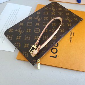 Authentic Louis Vuitton Neverfull Pochette